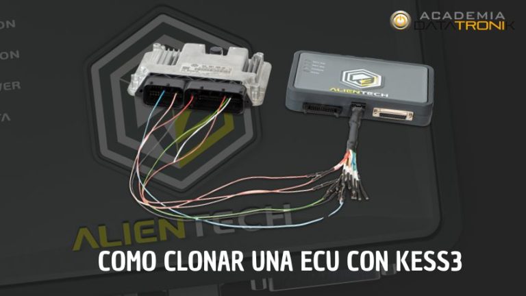 Como clonar una ECU con KESS3